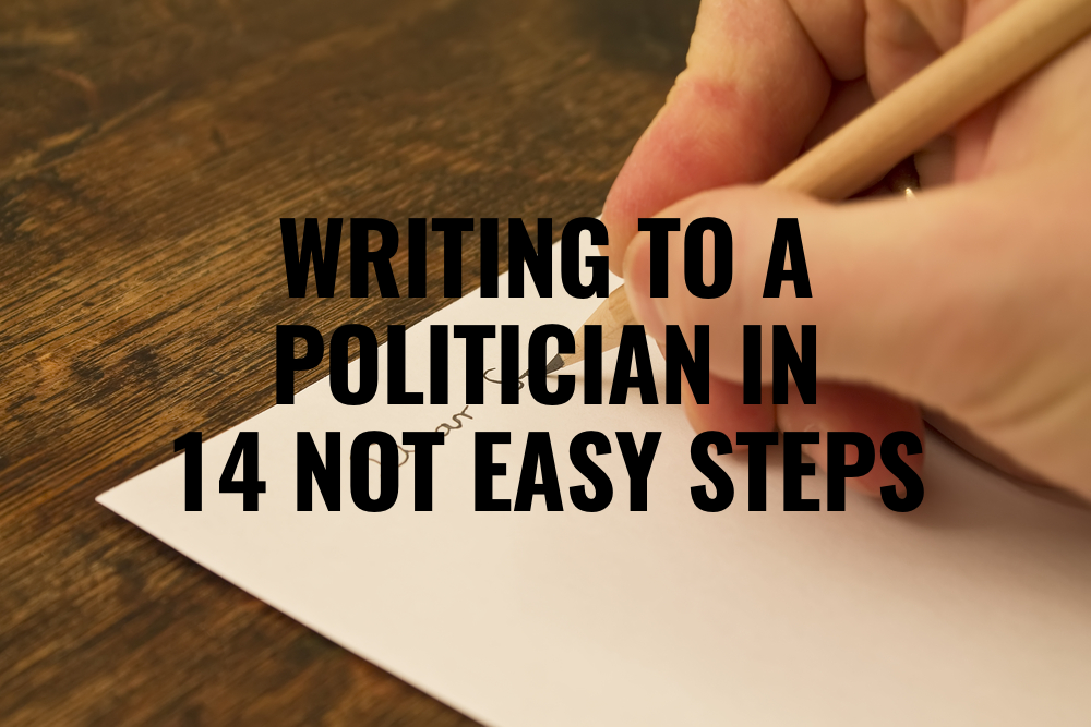 How to write to a minister